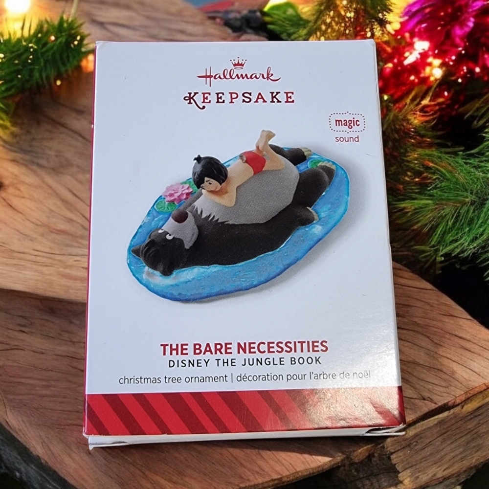 Hallmark Musical Keepsake Ornament - Bare Necessities Disney The Jungle Book